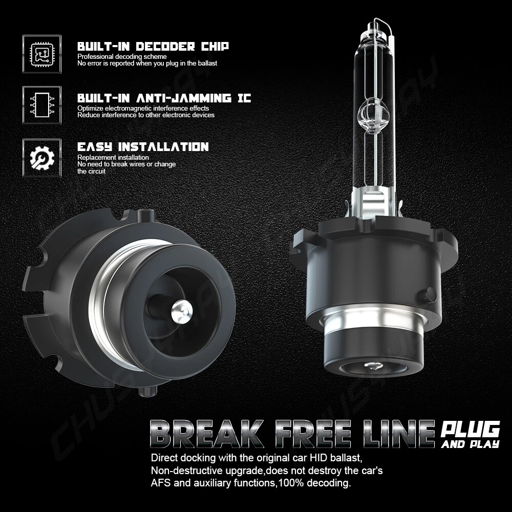 For Lexus IS250 2006-2015 Low Beam Stock Fit D4S HID Xenon Headlight Bulb