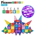 thumbnail image 1 of PicassoTiles Juego de 61 Piezas de Baldosas Magnéticas Mini Diamantes, 1 of 5