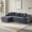 1-Gray, variant on Arouseden 106.3" Green Sectional Sofa with Chaise,Oversized Sectional Sofa with 3 Back Cushions and 2 Throw Pillows,Modern Corduroy Couch for Living Room