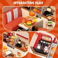 thumbnail image 6 of ROBOTIME DIY Miniature Dollhouse Super Creator-Yum Yum Burgers Plastic Building Set Toys Playset Gifts for Teens Adults, 6 of 9