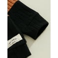 thumbnail image 7 of Suealasg Toddler Baby Boy 2Pcs Fall Outfits Long Sleeve Contrast Color Sweater + Pants Set 3 6 9 12 18 24 Months Infant Boys Fall  Winter Warm Clothes, 7 of 7