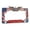 E, variant on 250th Anniversary Commemorative License Plate Frame, 12" x 6" United States 250 Year American Car Plate Frame, License Plate Holder, Aluminum License Plate Frame Fits Standard