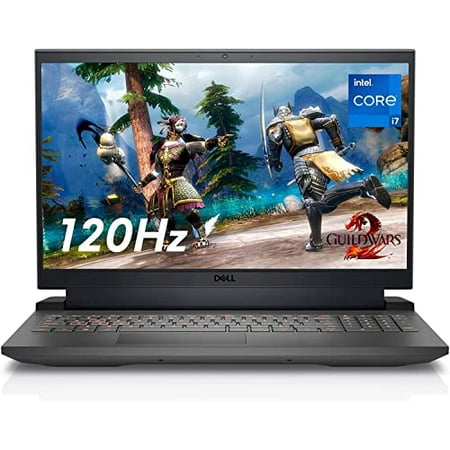 Dell 2023 G15 15.6" 120Hz FHD Gaming Laptop 14-Core Intel i7-12700H 16GB DDR5 1TB NVMe SSD NVIDIA GeForce RTX 3060 6GB GDDR6 Thunderbolt4 HDMI2.1 WiFi AX BT RJ-45 Backlit KB Webcam Windows 10 Pro