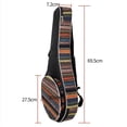 thumbnail image 3 of Ethnic Style Thickened Mandolin Case - Multi-Functional Dual Shoulder & Hand-Held Design, Authentic Brand Instrument Bag for Global Musicians, Protective Backpack for Folk Music Equipment (Wholesale), 3 of 5