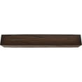 thumbnail image 3 of Ekena Millwork 6"H x 6"D x 84"W Hand Hewn Faux Wood Fireplace Mantel, Premium Mahogany, 3 of 15