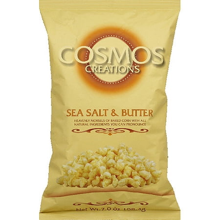 Cosmos Creations Sea Salt & Butter Baked Corn  7 oz  (Pack of 12)