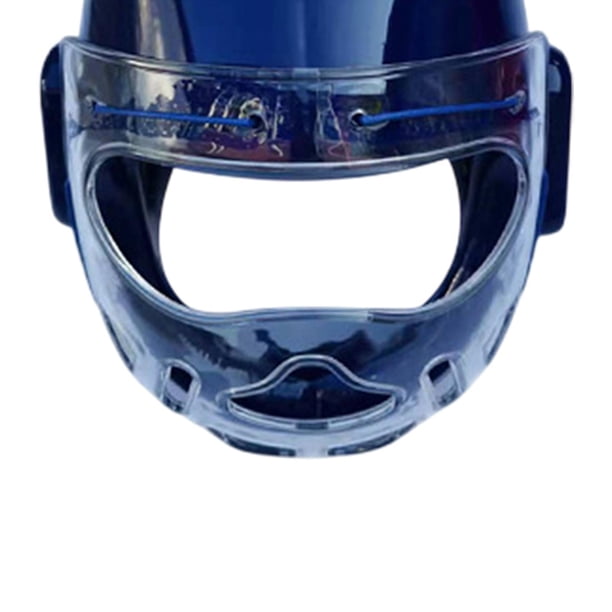 Casque De Boxe Demi-coque – Cuir PU, Respirant, Ajustable à L'arrière – Tailles S/M/L, Couleurs Rouges, Bleu Ou Noir – Pour Muay Thai, MMA, Entraînement