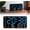 Blue Lamp With White Shell, variant on Multifunctional Decorative Led Digital Wall Clock,Large Digital Clock Shows Time,Date,Temperature,Auto Brightness Adjustment,Dual Alarms,Electronic Clock for Livingroom (Orange lamp with black shell)