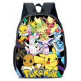 thumbnail image 1 of Mochila De Pokemon para niños, juguetes de papelería de estudio, Anime mediano, pequeña, bolsa escolar para estudiantes, regalo para el Día de los niños, bolsas de Pikachu con monstruo de bolsillo, 1 of 4