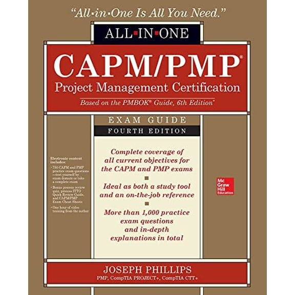 Pre-Owned CAPM/PMP Project Management Certification All-In-One Exam Guide (Hardcover) 1259861627 9781259861628