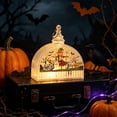 thumbnail image 3 of AUNVITO Halloween Lighted Hanging Ornament Pendant, LED Glowing Spooky Decoration for Home Indoor Outdoor Party Festival Decor, 1pc, 3 of 5