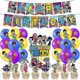 thumbnail image 1 of Teen Titans Go Theme Party Supplies Banner Balloons Cake Cupcake Toppers Decoration, 1 of 5