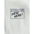 thumbnail image 3 of Wonder Nation Organic Cotton Baby Boys Short Sleeve Cotton Bodysuit, 4-Pack, Sizes 0/3 Months-6/9 Months, 3 of 4
