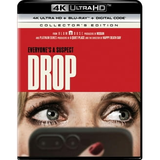 ❄️ Drop ❄️ Blu-ray SDS Drop Blu-ray Digital Copy Thriller Suspense Mystery with Blood