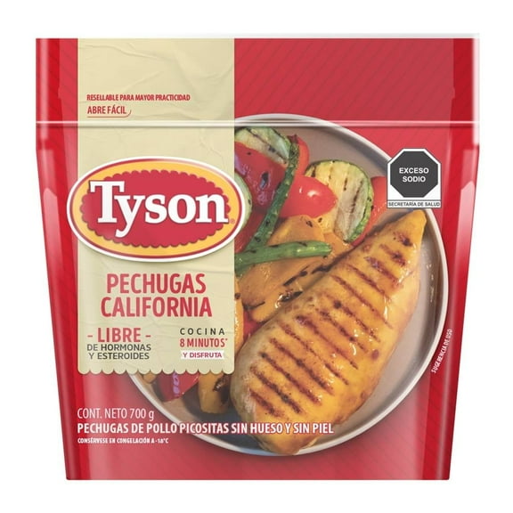 Pechuga de pollo Tyson California 700 g