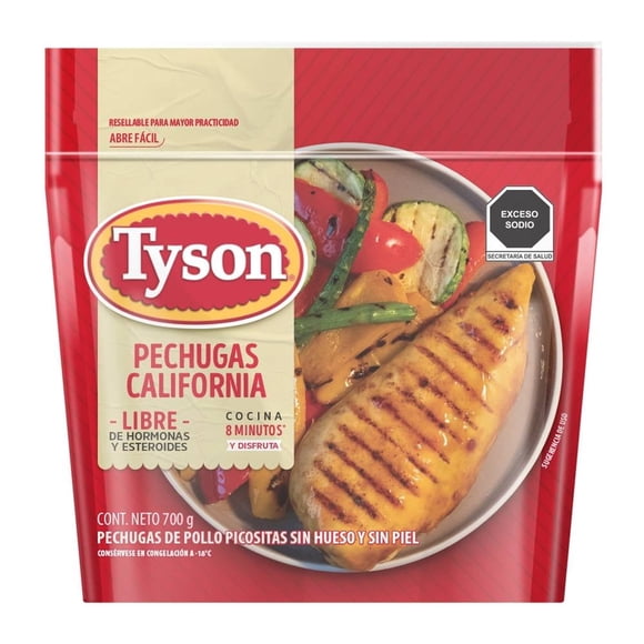 Pechuga de pollo Tyson California 700 g