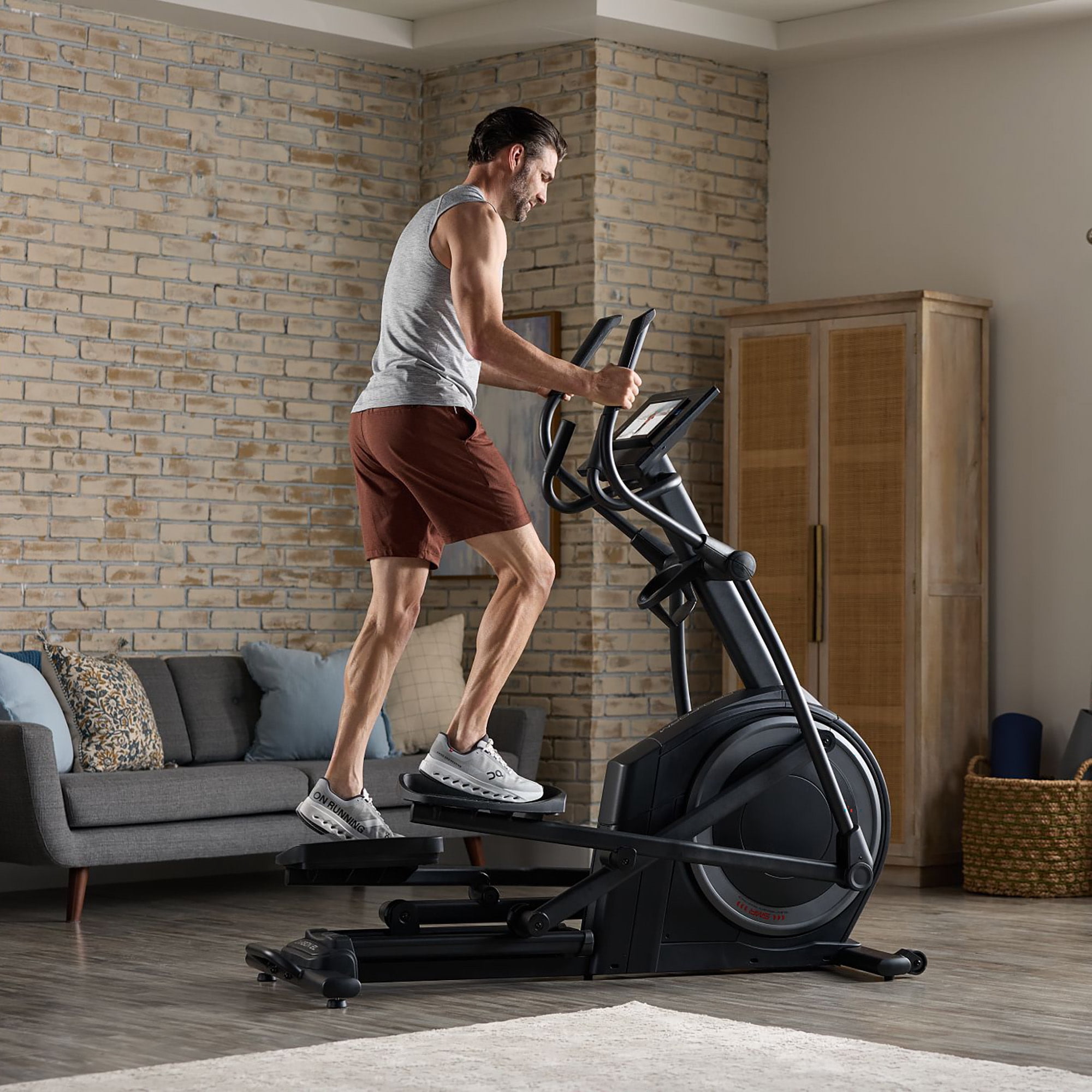 ProForm Carbon EL Elliptical with 18 Levels of Resistance for Effective Low-Impact Workouts