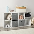 thumbnail image 3 of Mainstays 8 Cube Storage Organizer, White, 3 of 9