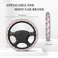thumbnail image 5 of Daiia Cat Steering Wheel Cover Auto Steering Wheel Covers Breathable Anti-Slip Steering Wheels Car Interior Decor Accessories for Men Women Universal 15 Inch, 5 of 8