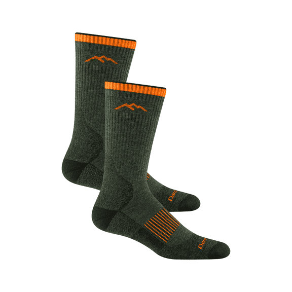 Darn Tough Men’s Hunting Boot Sock, Midweight Cushion, Forest, Medium