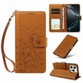 thumbnail image 4 of Funda Cartera GANGXUN con Diseño de Perrito en Relieve para iPhone 16 Pro Max , Protección 360° con Ranuras y Correa Desmontable, 4 of 6