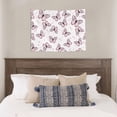 thumbnail image 4 of Kdxio Pink Butterflies (2) Wall Hanging Tapestries Banner For Bedroom College Dorm Home Living Room Party Decor 29X37 In, 4 of 8