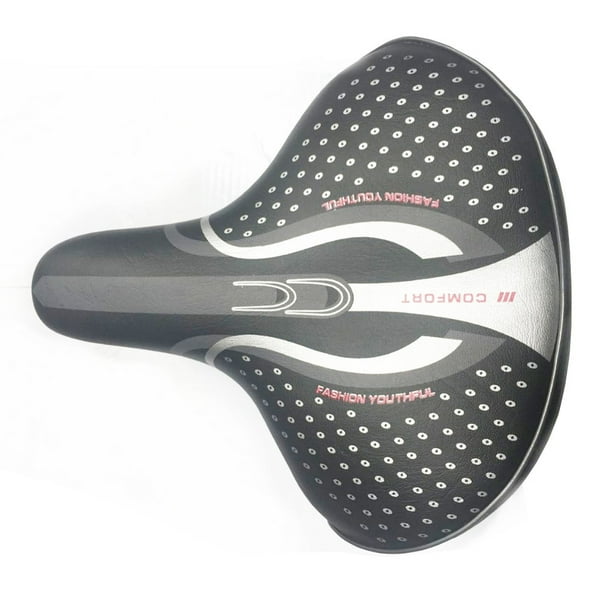 extra wide comfort saddle bicycle seat