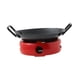 thumbnail image 3 of Barbq Warming Poting Camping Shabu Hot Pot Hotado de cocina Doble manija de cocción de lente de lente de lente de lana para acampar de cocina Rojo, 3 of 8