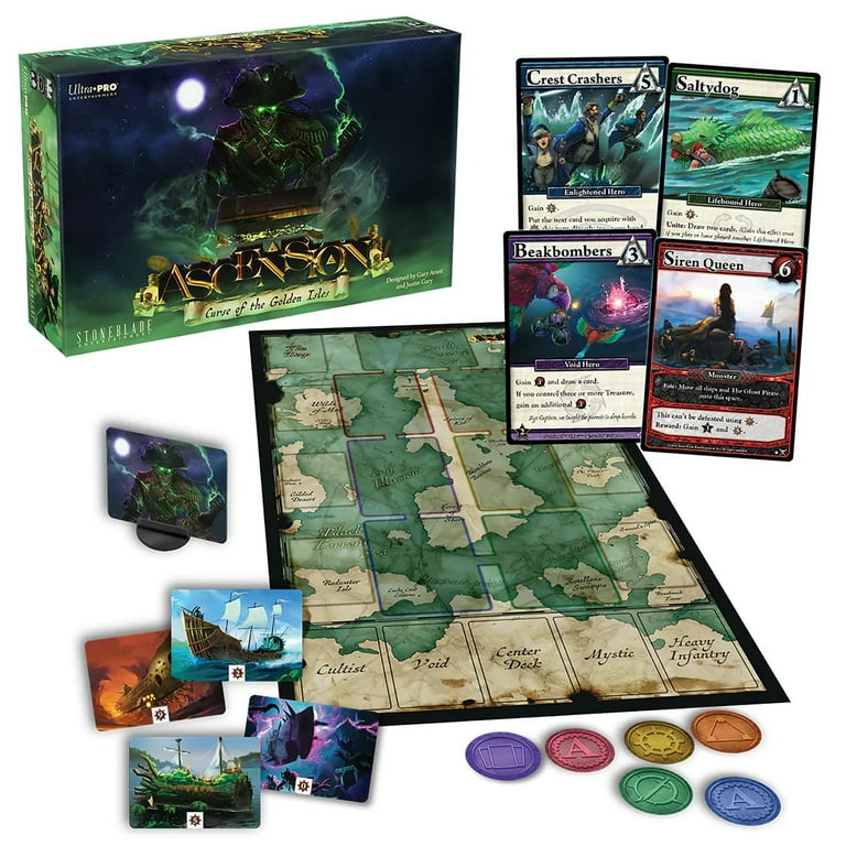 Ascension Deckbuilding Game: Curse Of The Golden Isles - Walmart.com