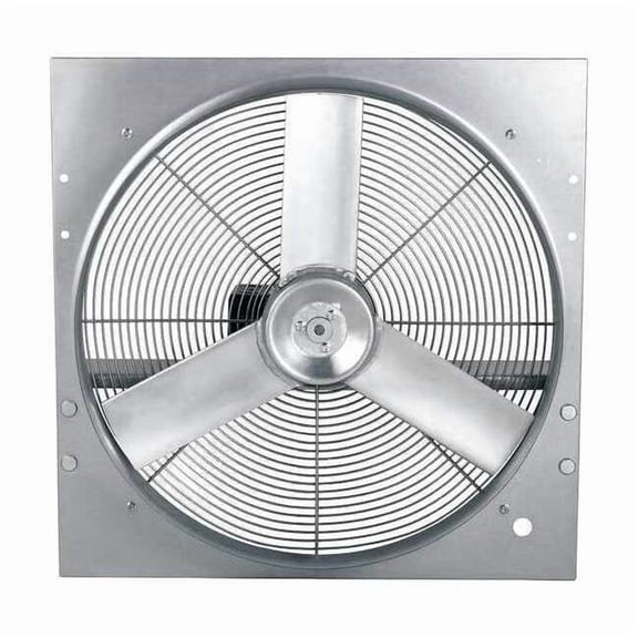 Dayton Exhaust Fan, 20In Bl,Alum,115/230V 10D967