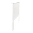 thumbnail image 6 of Prepac Select Flat Panel Headboard, Queen, White, 6 of 6