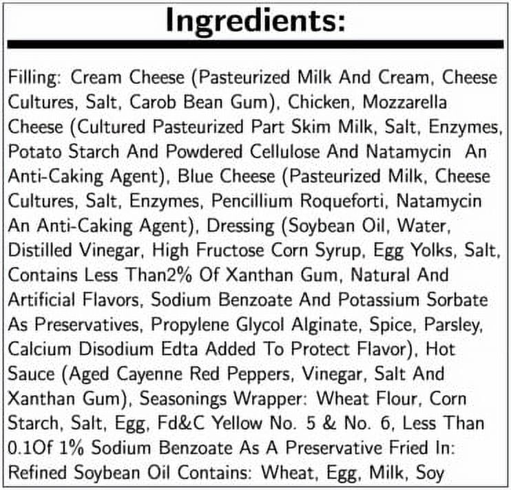 (120 Pack) Amoy Royal Dragon, Buffalo Chicken Rangoon, 1 oz.