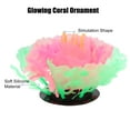 thumbnail image 4 of Unique Bargains Aquarium Simulation Coral Aquatic Plant Silicone Fluorescent Coral Glow Ornaments Fish Tank Pink, 4 of 6