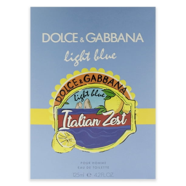 Dolce Gabbana Light Blue Italian Zest Limited Edition For Men