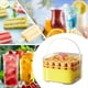 thumbnail image 4 of Enrejado de hielo, bandeja de cubitos de hielo, bandejas de hielo, máquina para hacer hielo de fácil prensado, molde para hielo, bandejas de hielo para congelar, pasos con contenedor, portátil con asa, 4 of 7