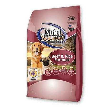 NutriSource Beef & Rice Dry Dog Food 5 lbs