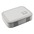 thumbnail image 3 of Clearance Items,npkgvia Lunch Box,Lunch Containers,Portable Plastic Seal Microwavable Use Students Office Workers Five Grids Divided Grid Bento Lunch Box,Food Storage Containers,Gray, 3 of 3