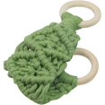 thumbnail image 3 of 2PCS Towel Clips for Kitchen,Crochet Hanging Dish Towel Dish Towel Holder for Kitchen,Towel Hanger Hanging Towels Ring B, 3 of 5