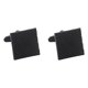 thumbnail image 4 of Gemelos cuadrados,Gemelos cuadrados pulidos grabados para hombres,Gemelos de manga de camisa negra Gemelos de camisa,Botones de esmoquin para camisa Accesorios de joyería,Camisas con, 4 of 8