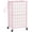 Pink, variant on Laundry Hamper with Wheels,Metal Wire Frame Rolling Laundry Basket with Removable bag,100L Dirty Clothes Hamper Organizer Dorm Room Storage for Bedroom,Bathroom,Pink