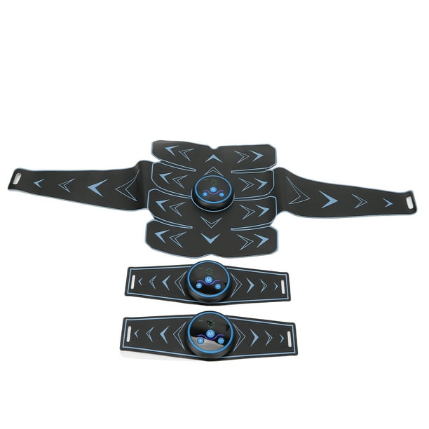 Ceinture d entrainement abdominale EMS Abdominal Fitness Trainer Pad 15 Force Soft Silicone PU Appareil de massage d entrainement musculaire