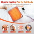 thumbnail image 3 of Electric Heated Foot Warmers ,Heating Pad for Feet ,Double Sided Electric Foot Warmer, with 9 Temperature / 4 Timer Settings, Fast Heating Technology for Under Desk Office, Home, Machine Washable, 3 of 9