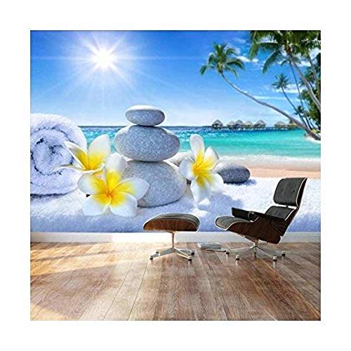 Wall26 Large Wall Mural Spa Treatment on Tropical Beach Self