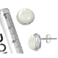 thumbnail image 3 of Natural Mother Of Pearl Earring 925 Sterling Silver Handmade Jewelry, 3 of 4