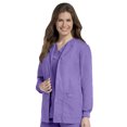 thumbnail image 1 of Landau Essentials Women's Classic Relaxed Fit 4 Pocket Crew Neck Scrub Jacket, 1 of 1