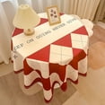 thumbnail image 5 of Vintage Checkerboard Flannel Tablecloth - Multi-Use for Dorm Desks, Dining Rooms, Living Rooms, Studies & Picnics, 5 of 10