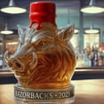 thumbnail image 2 of Wild Boar Whiskey Bottle, 3D Wild Boar Whiskey Wine Bottles Figurine, Art Statue, Animal Wine Decanters, Creative Animal Glass Decanter, Novelty Glass Whiskey Decanter Ornaments for Vodka Whiskey (A), 2 of 4