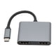 thumbnail image 5 of Adaptador de interfaz multimedia tipo C a doble HD 4K 60hz para OS Tablet Pro Air 2020 2019 2018 para Dell XPS 13 15 Ticfox, 5 of 14