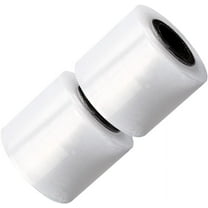 2 Rolls Shrink Wrap Stretch Film 5cmx400m Stretch Wrap Film Durable Plastic Shrink Film Shrink Wrap Roll Heavy Duty Stretched for Moving Stretch Wrap Transparent Cosmetics Travel Packaging