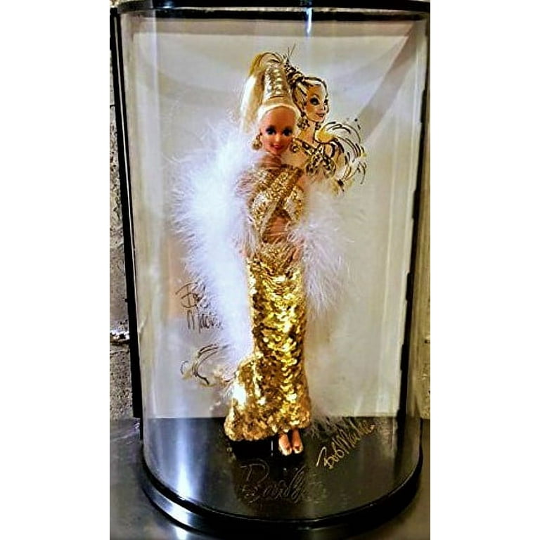 Bob Mackie Gold Barbie Doll Limited Edition 1990 Mattel #5405